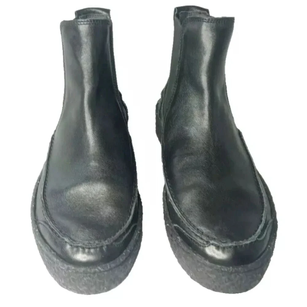 Fly London Chelsea Boots Men's Size 10 Roop ROOP541FLY-002 Black Leather
